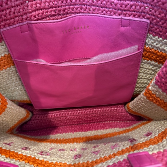 TED BAKER WOVWN TOTE BAG - Picture 4 of 9